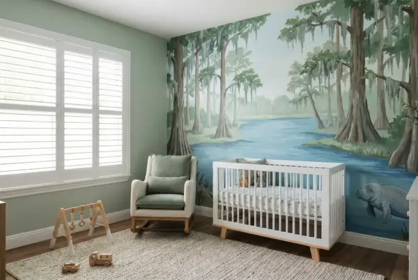 Mural for Kid’s Room, Natasha Callahan, mural artist Florida